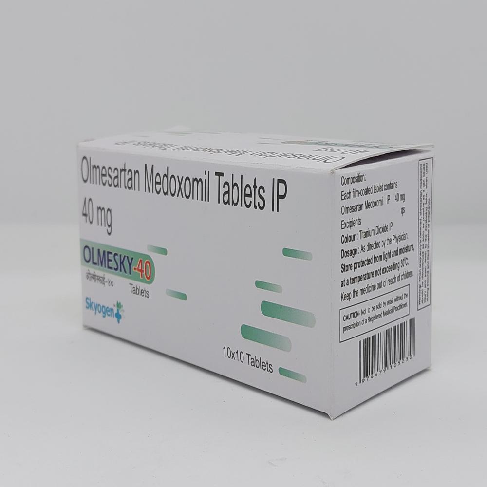 OLMESARTAM MEDOXOMIL 40 MG TABLET