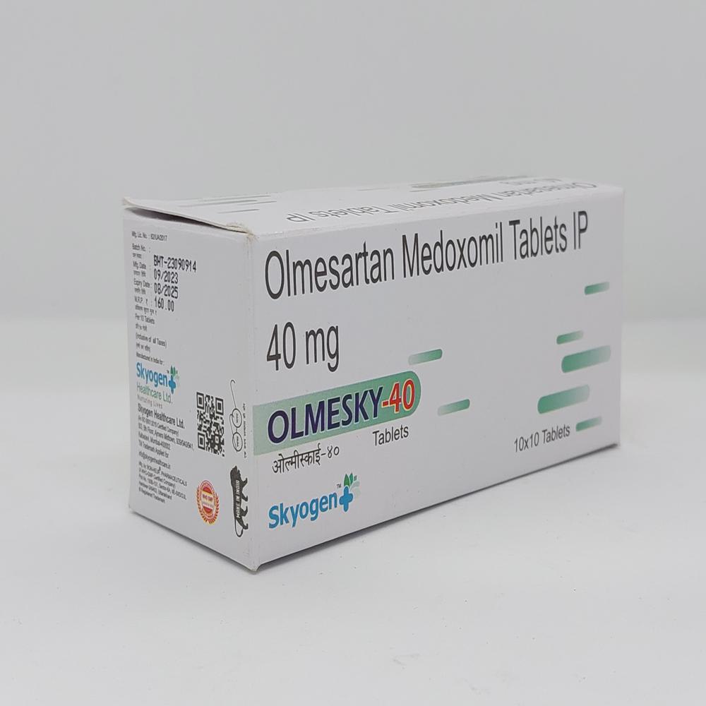 OLMESARTAM MEDOXOMIL 40 MG TABLET