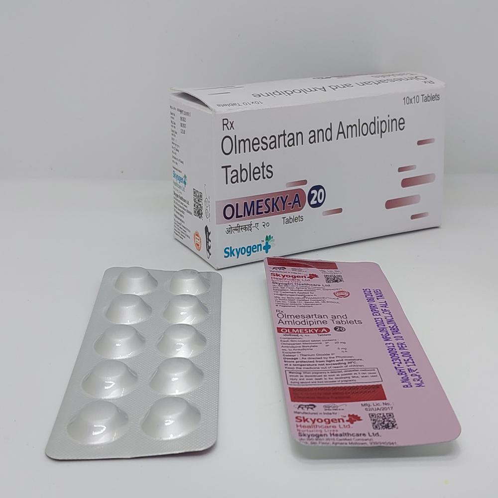 OLMESARTAN 20MG, AMLODIPINE 5 MG TABLET