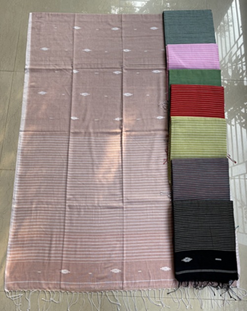 Handloom cotton saree with Bp