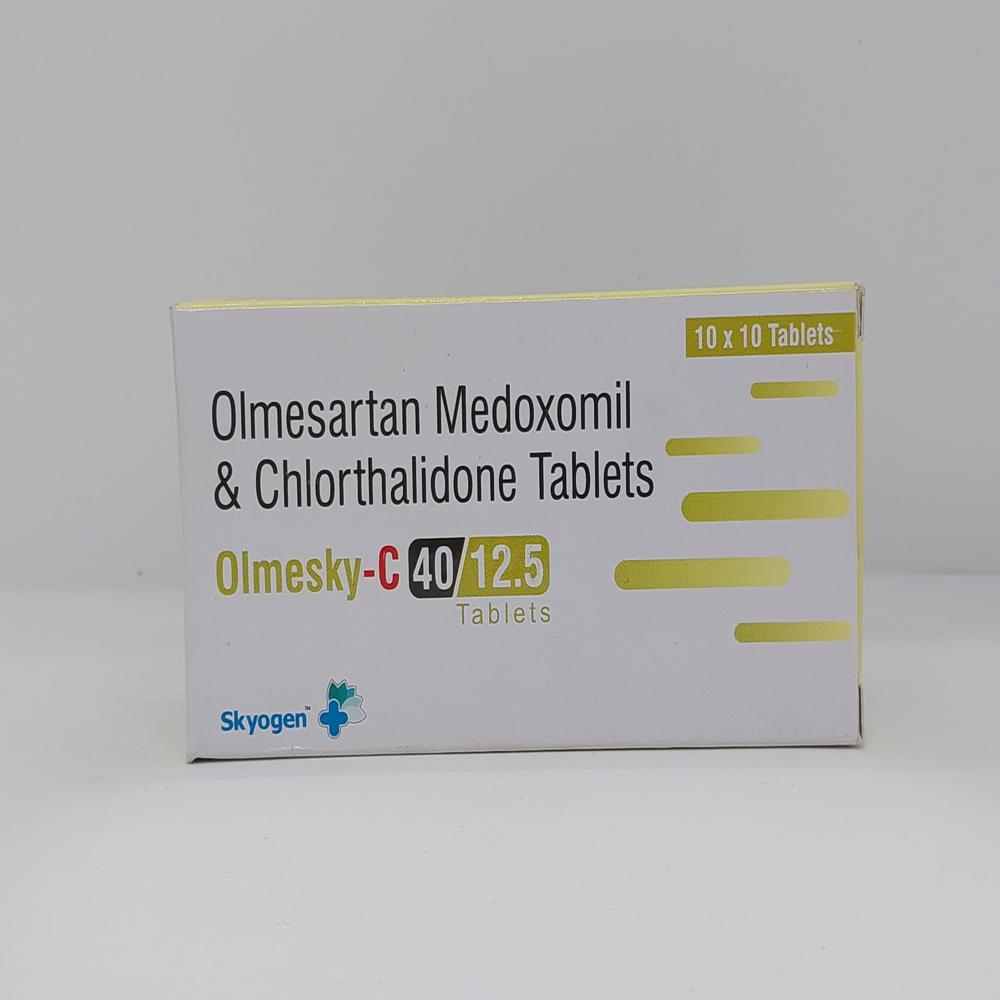 OLMESARTAM MEDOXOMIL 40 MG, CHLORTHALIDONE 12.5  TABLET