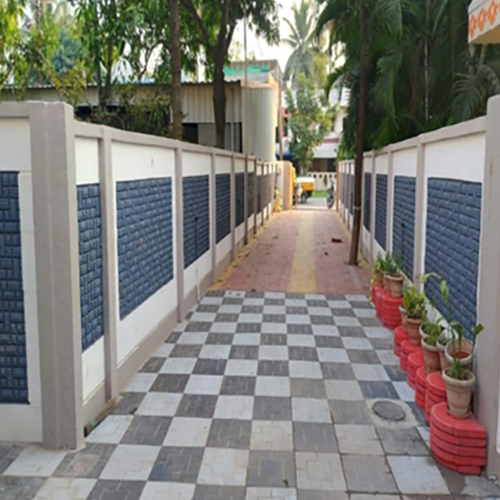 Garden Compound Wall