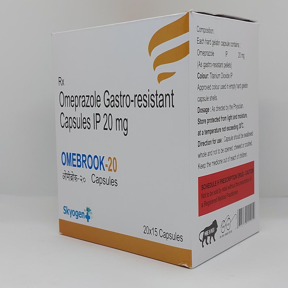 OMEPRAZOLE GASTRO RESISTANT 20 MG CAPSULE