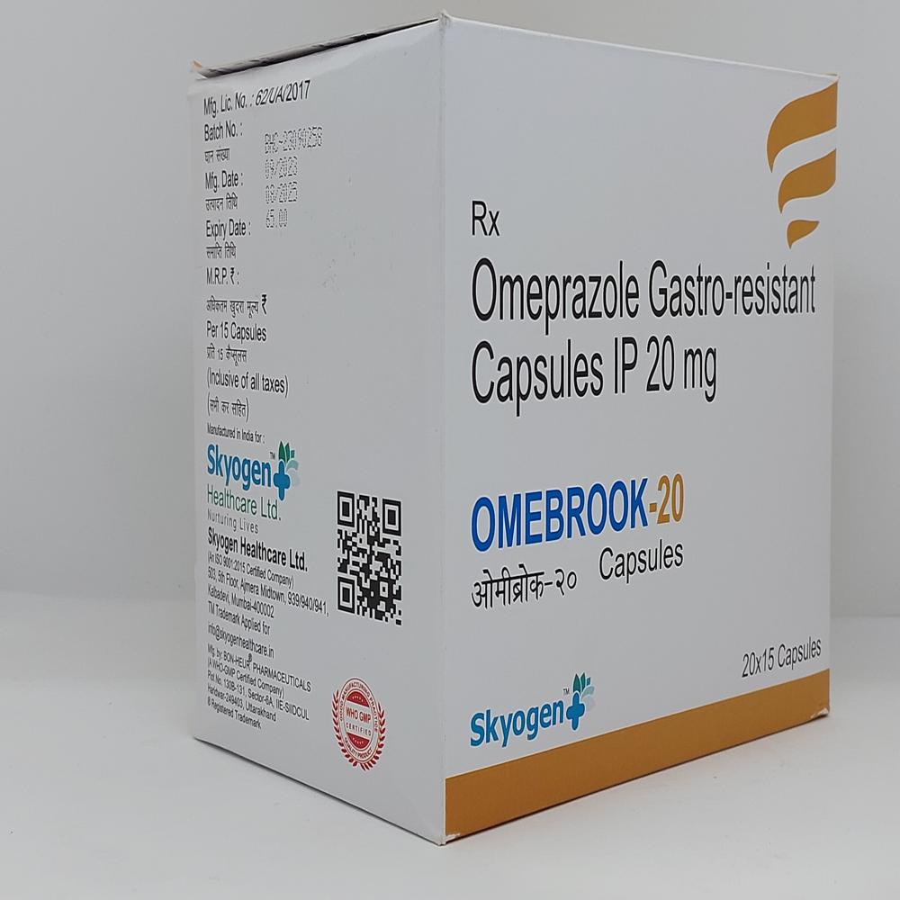 OMEPRAZOLE GASTRO RESISTANT 20 MG CAPSULE