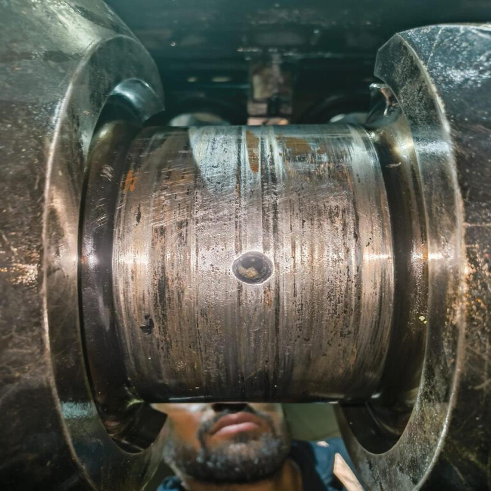 MAN B&W 18V23L-V0 Crankshaft Repair in Zanzibar, Tanzania