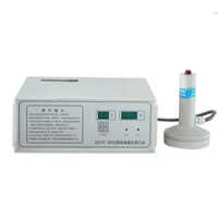 Induction Cap Sealing Machine - 110/220 Volt, Semi-automatic , White Color, Electric, Heat Sealing, 20-130mm Sealing Length, 0-50 Pcs/min Capacity