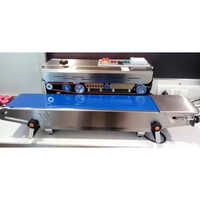 Continuous Sealing Machine - 850x400x310 Mm, Silver Color, Electric Driven, 500 Watt, Semi-automatic, 3 Kg Production Capacity, Heat Sealing