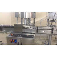 Automatic 4 Head Rotary Capping Machine - Color: Silver