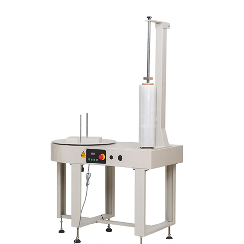 Semi Automatic Stretch Wrapping Machine By Indian Packaging Corporation