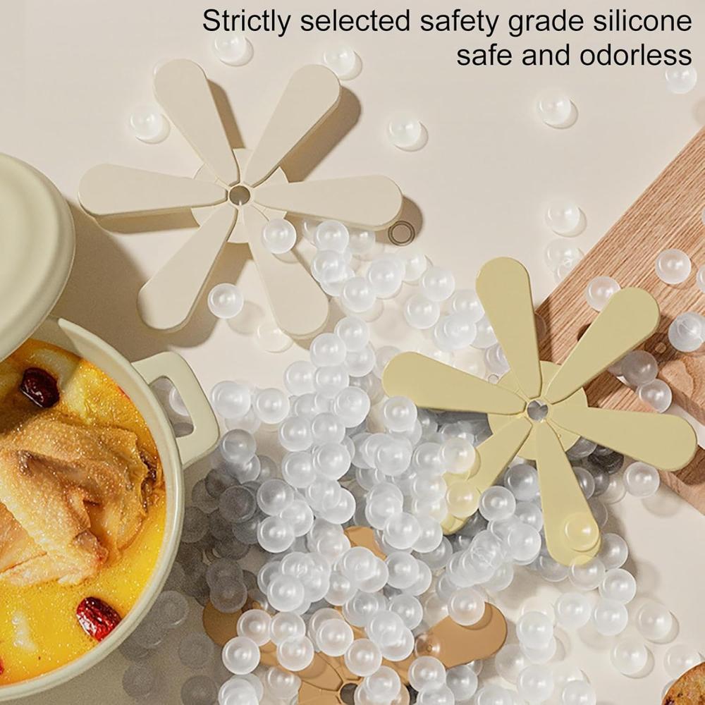 Tree Shape Silicone Trivet Set for Hot Pots - SET OF 4 