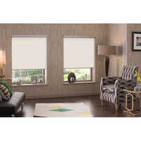 Roller Window Blinds - Color: White