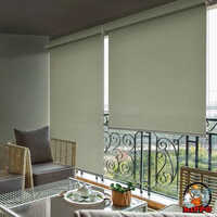 Window Roller Blind - Color: Gray