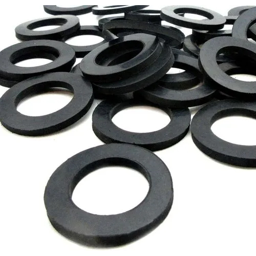 Black Silicone Rubber Gasket - Hardness: 40 Shore A