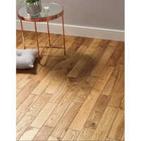 Pvc Vinyl Flooring - High-quality Pvc Material, Customized Size, Warm Brown Color - Waterproof, Polished Finish For Sophisticated Spaces