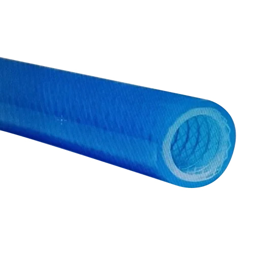 Silicone Blue Color Braided Hose
