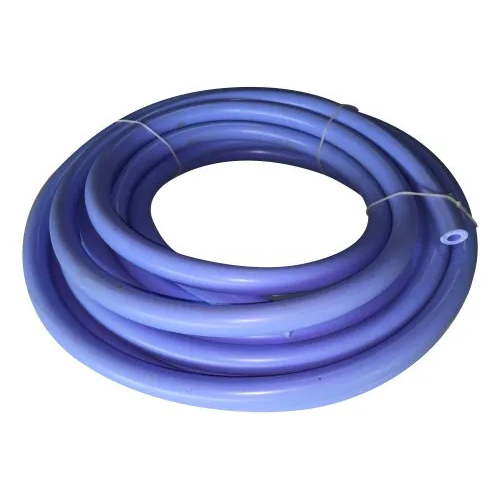 Silicone Blue Color Braided Hose