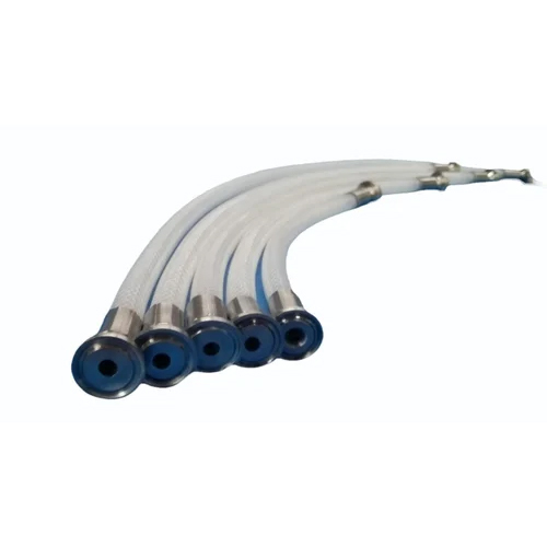 Silicone Braided Hose With TC Fitting