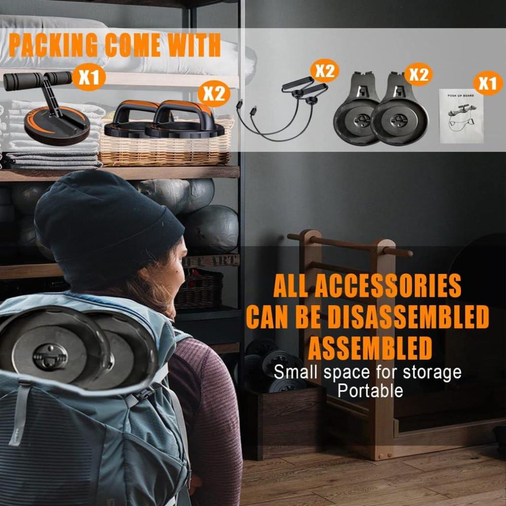 9 In 1 Body Building Exercise Tools