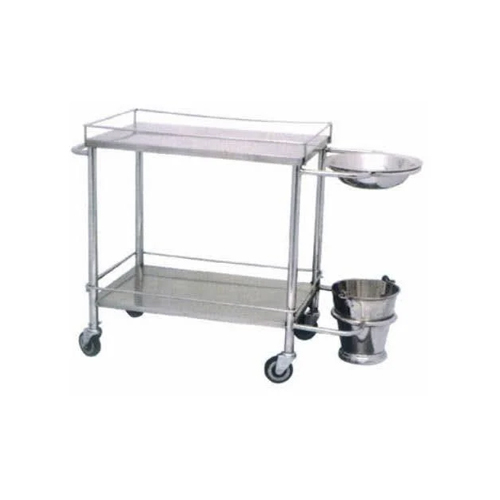 Ss Dressing Trolley - Color: Silver