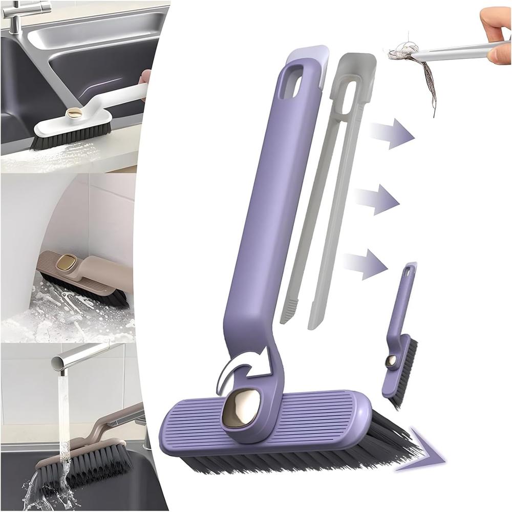 Rotating Head Gap Cleaning Brush