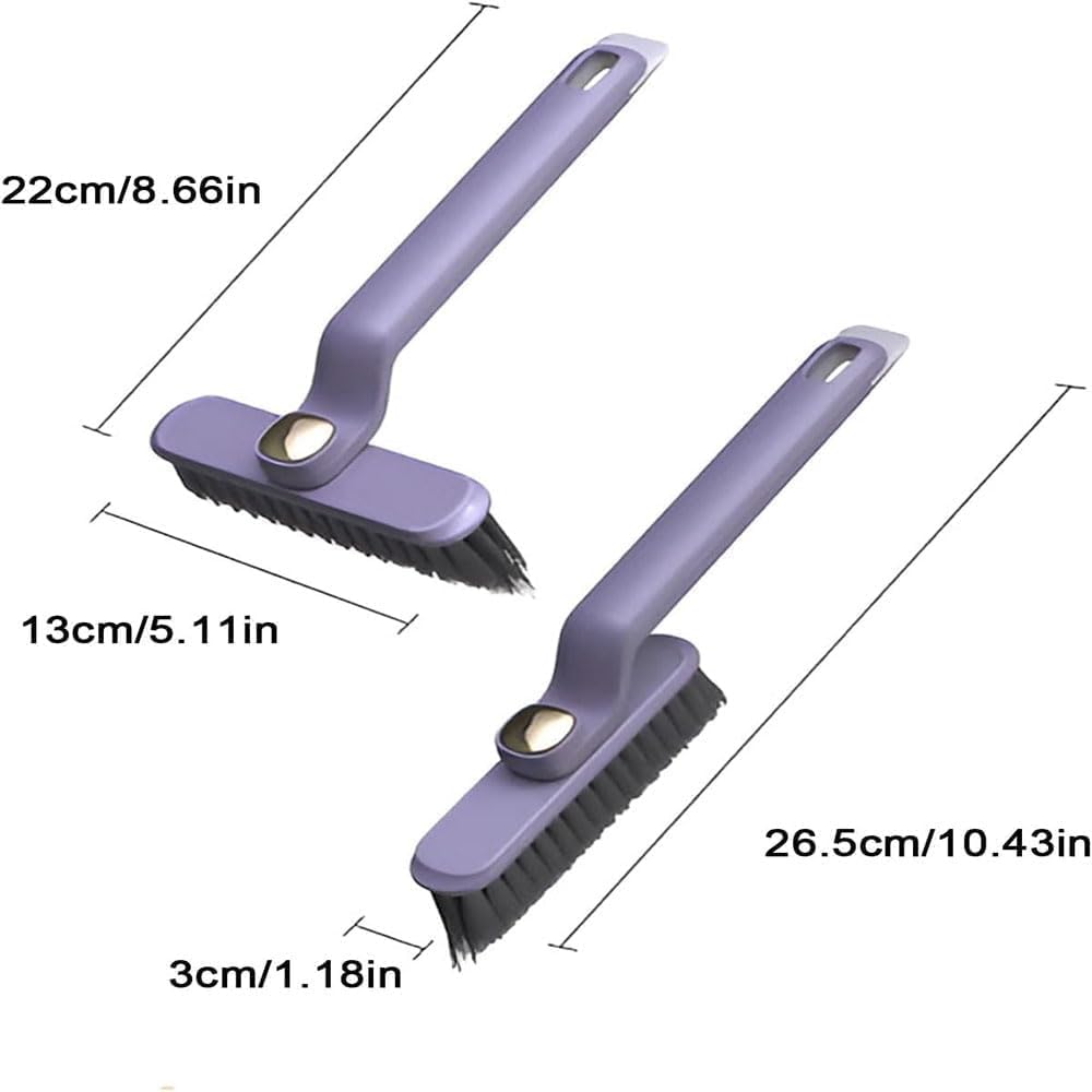 Rotating Head Gap Cleaning Brush