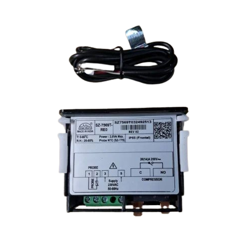 Sub Zero Temperature Controllers - Color: Black