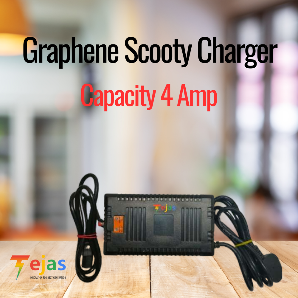 4A Lead-Graphene Battery Charger for Electric Scooters