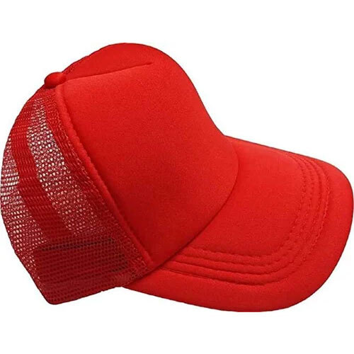 Custom Half Net Caps - Color: Yellow