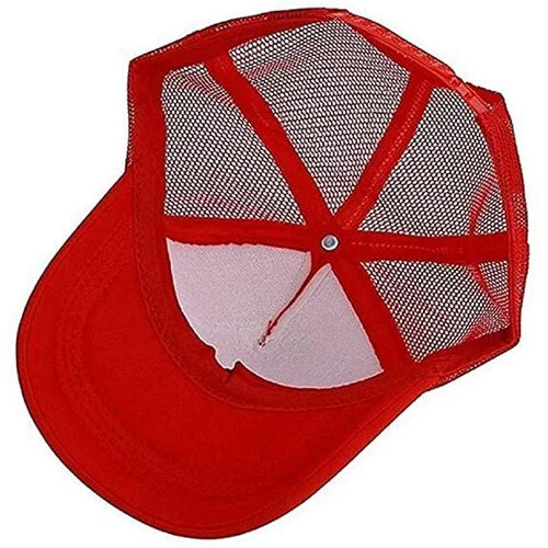 Custom Half Net Caps - Color: Yellow