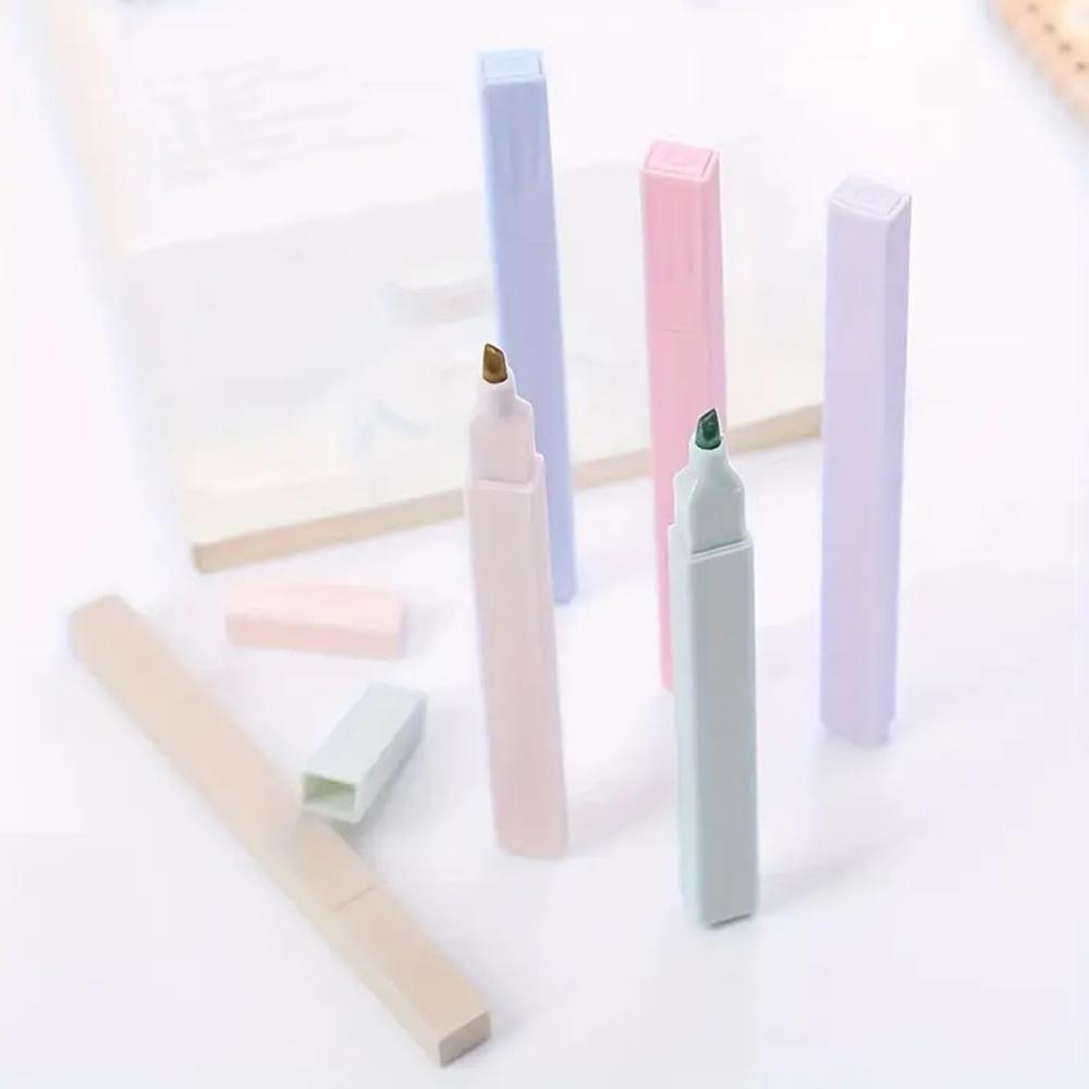 6 Pcs Aesthetic Cute Bible Highlighters