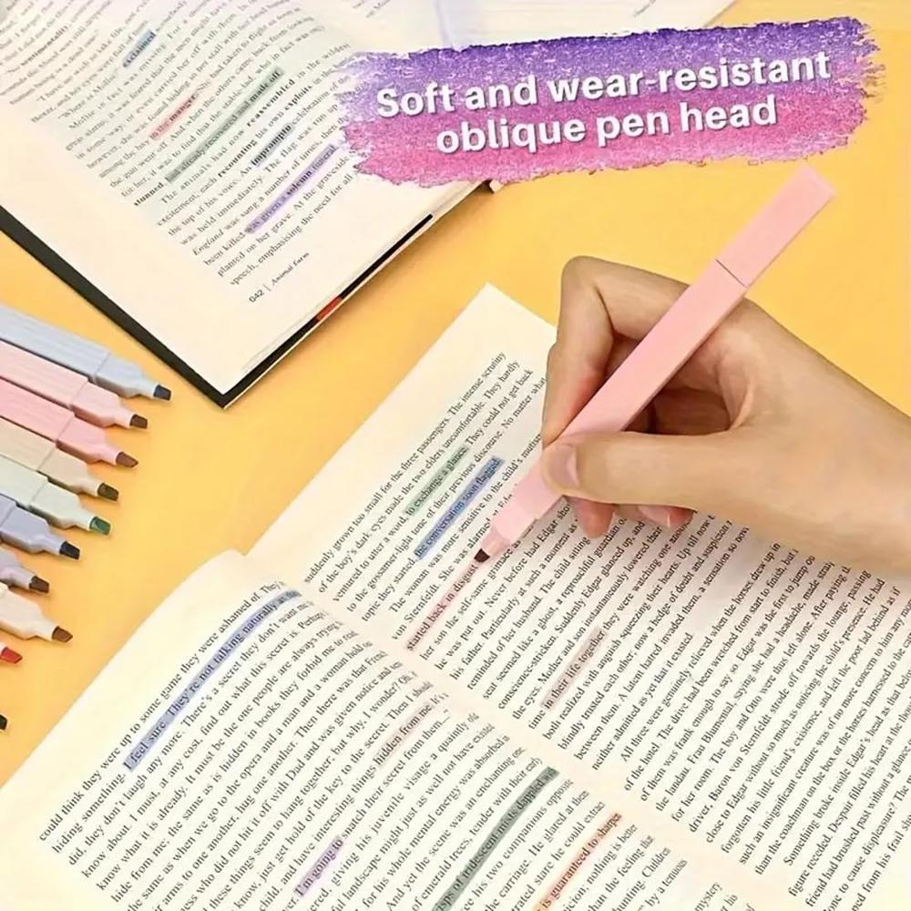 6 Pcs Aesthetic Cute Bible Highlighters