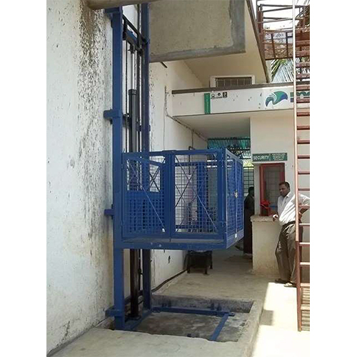 Hydraulic Wall Mounted Lift Single Mast