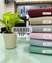 Barbie Knitted Lycra Polyster fabrics
