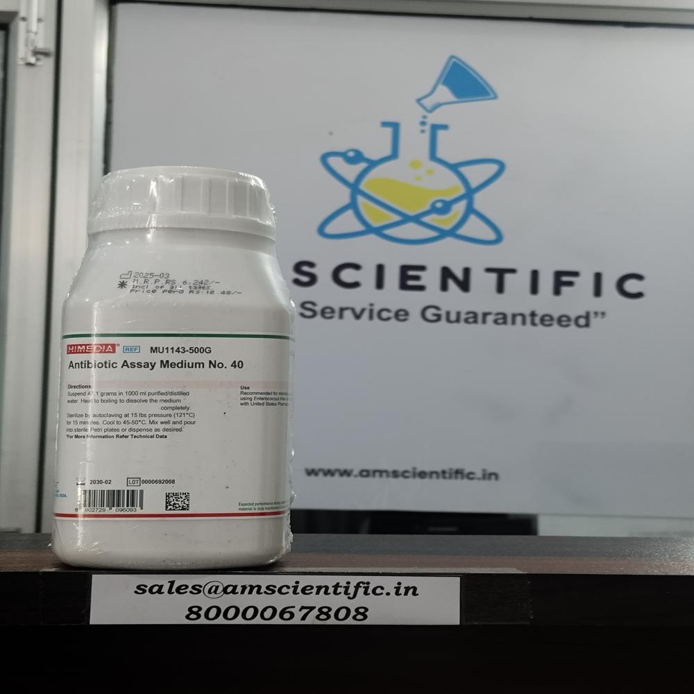 Antibiotic Assay Medium No 40 - Physical Form: Powder