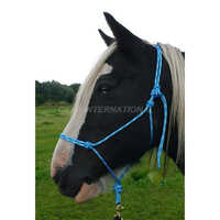 Horse Rope Halter Gi-rht-001 - Color: Blue