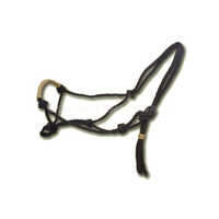 Horse Rope Halter Gi-rht-005 - Color: Black
