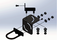 ANGLED FIELD SPEC MOUNTING BRACKET (AS-013)