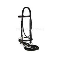 Horse Leather Bridle Gi-brd-002 - Color: Black