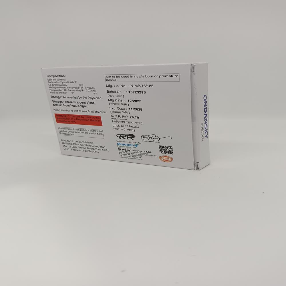 ONDANSETRON 8MG INJECTION 4ML