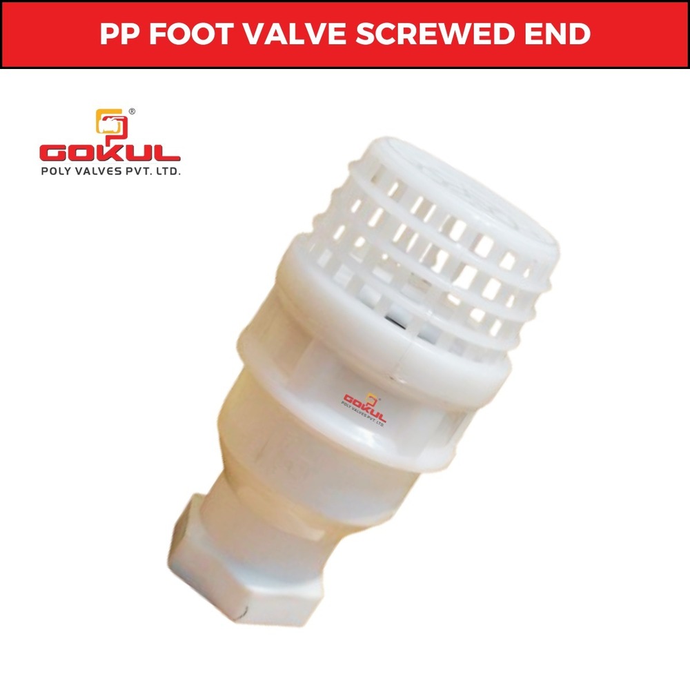Gokul Screw End Foot Valve 2" - Application: Industrial And Water Application