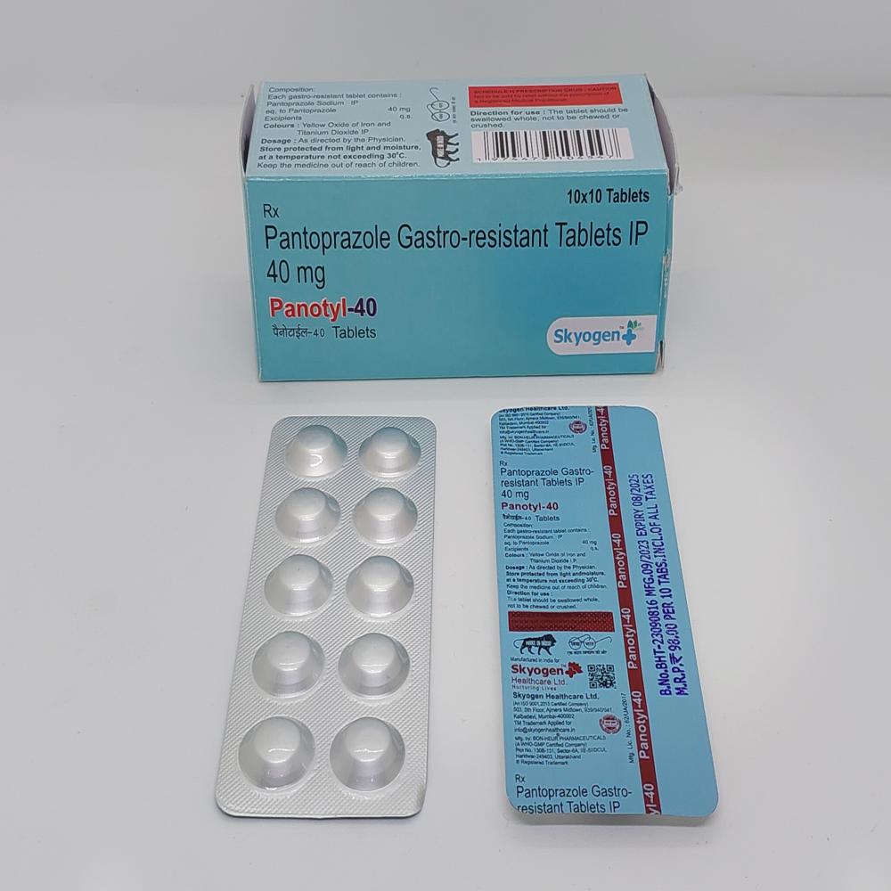 PANTOPRAZOLE GASTRO-RESISTANT 40MG TABLET