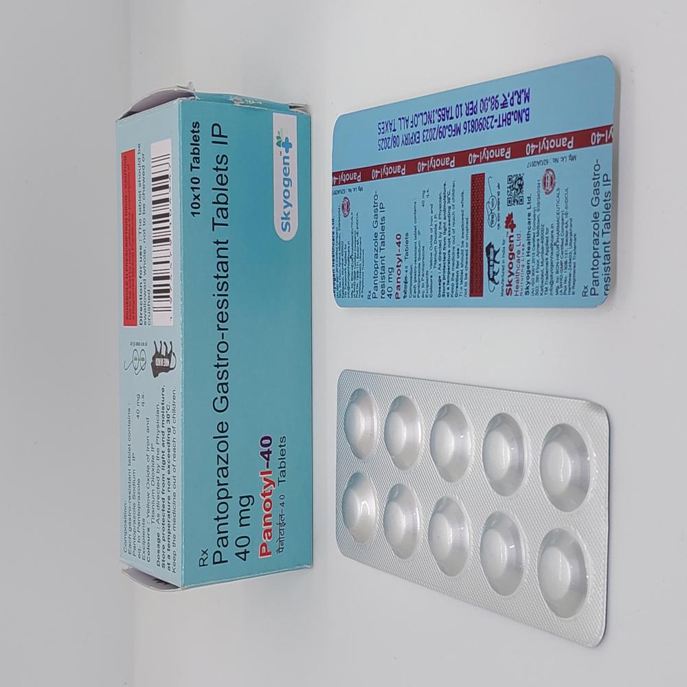 PANTOPRAZOLE GASTRO-RESISTANT 40MG TABLET