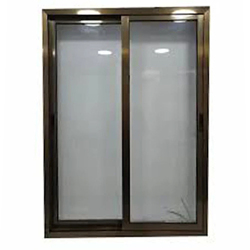 एल्युमिनियम 2 ट्रैक स्लाइडिंग विंडो
