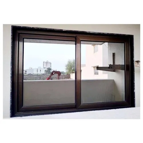 एल्यूमीनियम दो ट्रैक स्लाइडिंग विंडो - विश्वकर्मा एल्युमीनियम एंड गिलास वर्क्स