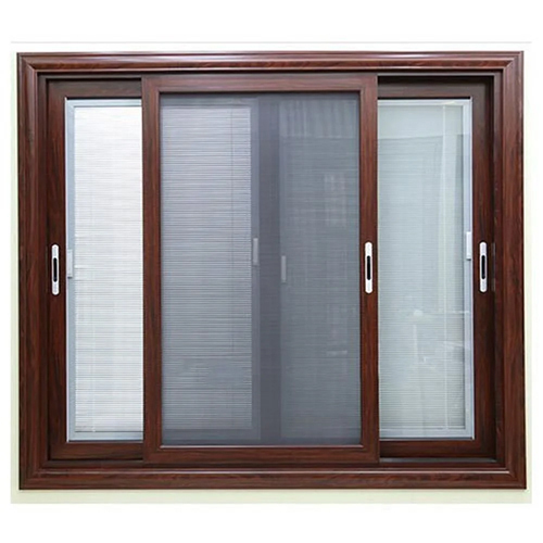 Aluminium Glass Window - Coating Type: Powder Coated
