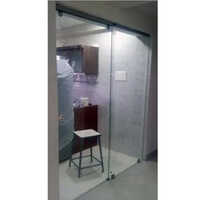 Frame less Glass Office Partition