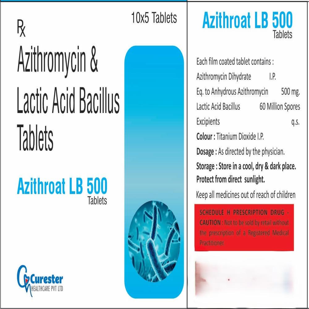 Azithromycin Lb Tablets - Drug Type: General Medicines
