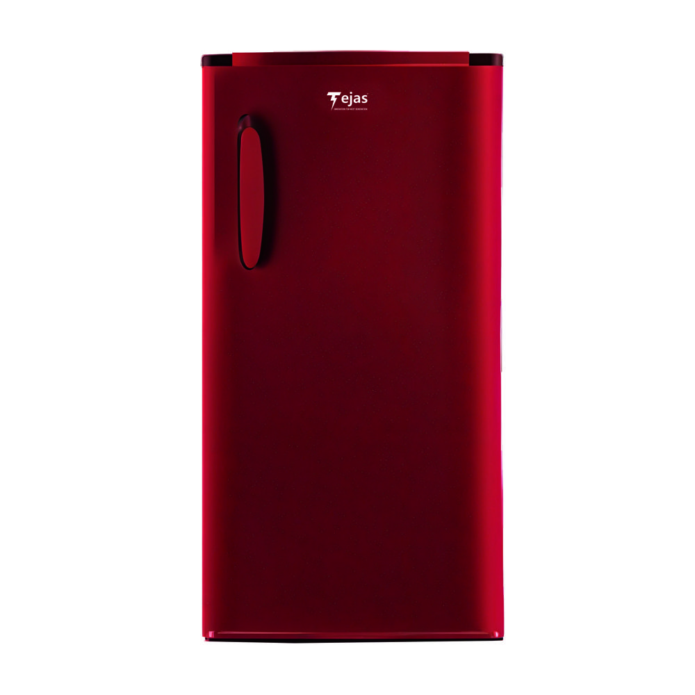 195 Ltr. Refrigerator - Plain (blue/wine) - Color: Red