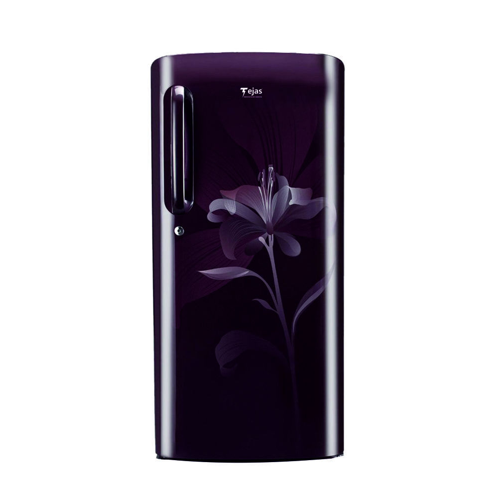 195 Ltr. Refrigerator - Big Flower - Color: Multicolor
