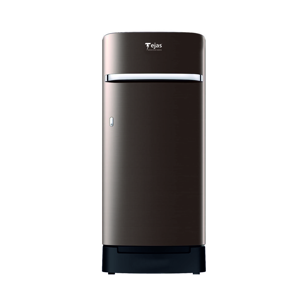 195 Ltr. Curve Refrigerator - HAIRLINE GREY 